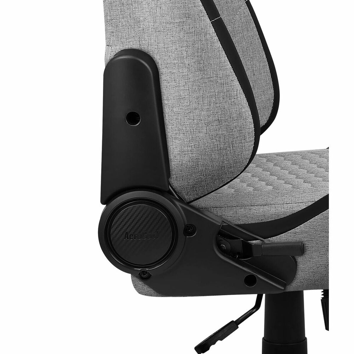 Gaming-stol Aerocool AEROCROWN-ASH-GREY Svart Grå
